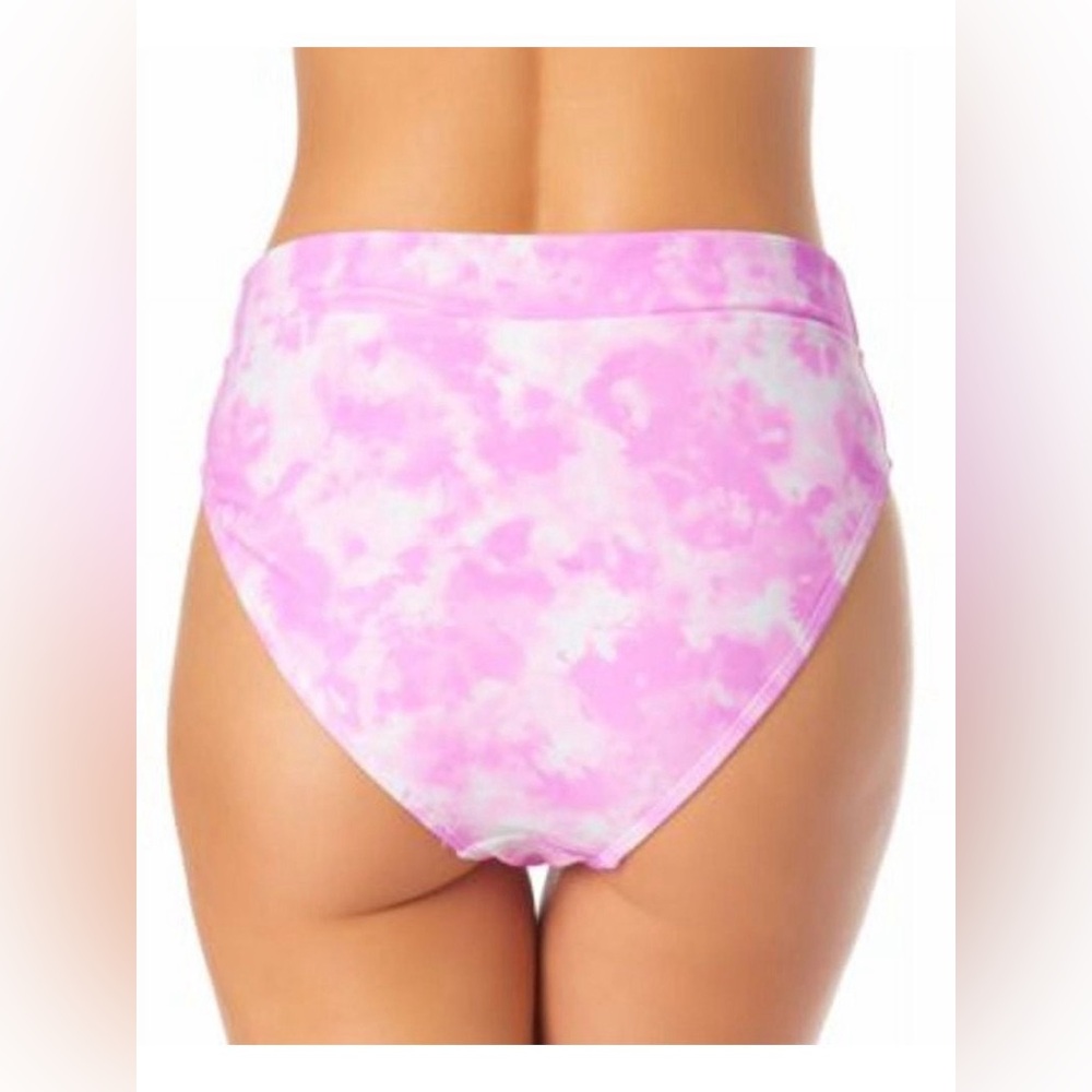 ✨California Waves Womens Tie-Dye High Waist Swim Bottom Size M - Picture 2 of 3